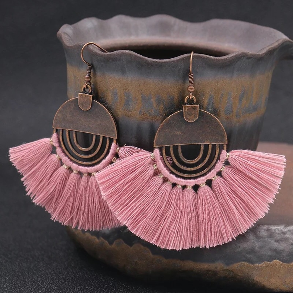 Bohemian Boho Tassel Earrings